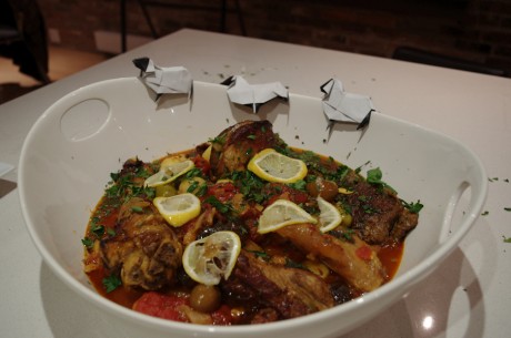 Angus Tagine with Origami Lambs