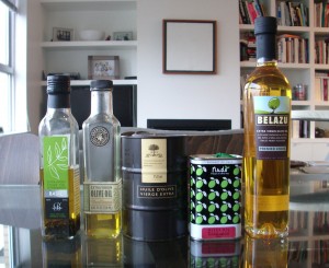Here are some of the olive oil's in my pantry right now.